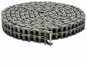Carbon Steel Box Shuster Chain 50-2RIVX10 ANSI 50-2 Riveted Roller Chain 10 Length 5/8 Pitch 0.40 Roller Diameter 1.496 Width 10' Length Double Strand 5/8 Pitch 0.40 Roller Diameter 1.496 Width