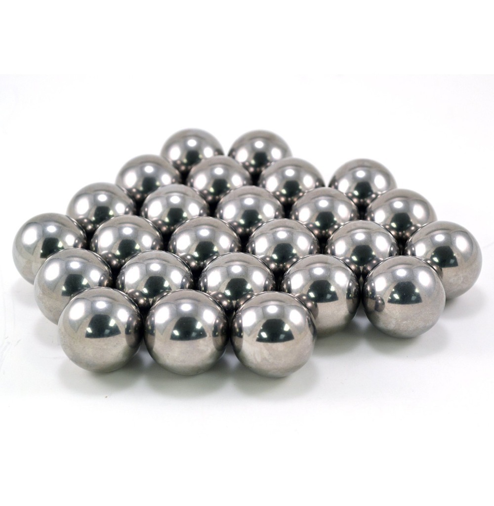 6 MM Stainless Steel Ball Grade 25, 100 Count