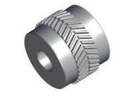 SilentSync Goodyear Eagle NRG White Slab Timing Pulley